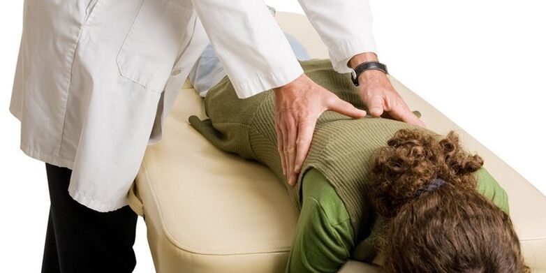 Masaje para la osteocondrosis cervical.
